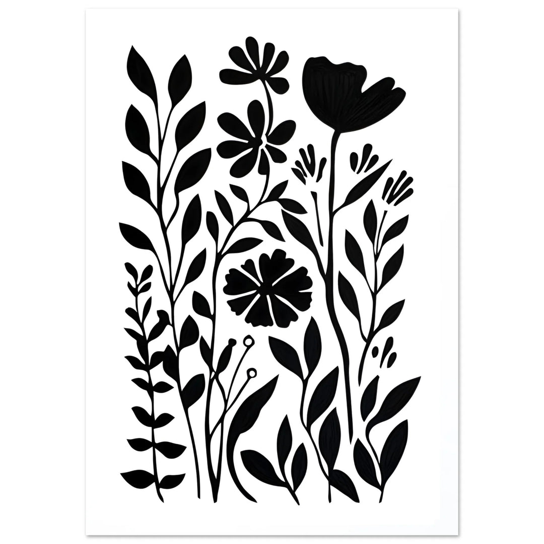 Monochrome Blooms