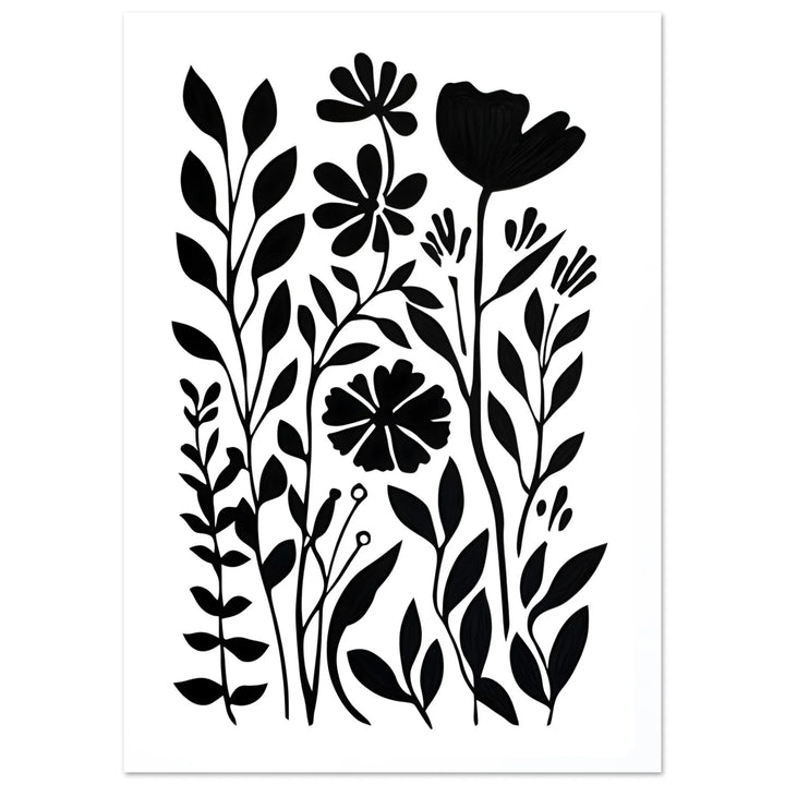 Monochrome Blooms