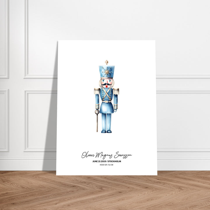 Nutcracker PERSONAL POSTER - Personliga posters och tavlor. Skapa din egen poster genom denna produkt med personlig text för att göra ditt utrymme personligt - Picassan