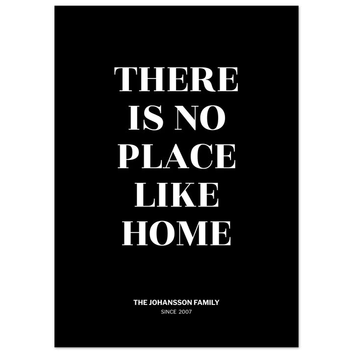No place like home personal poster