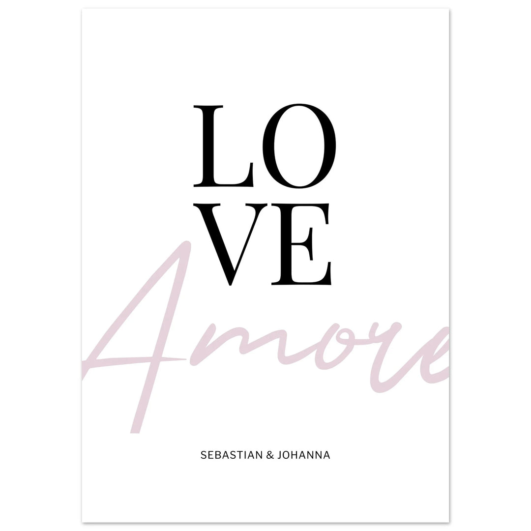 Love staff poster