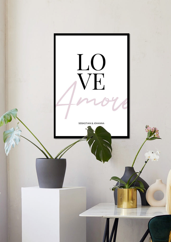 Love staff poster