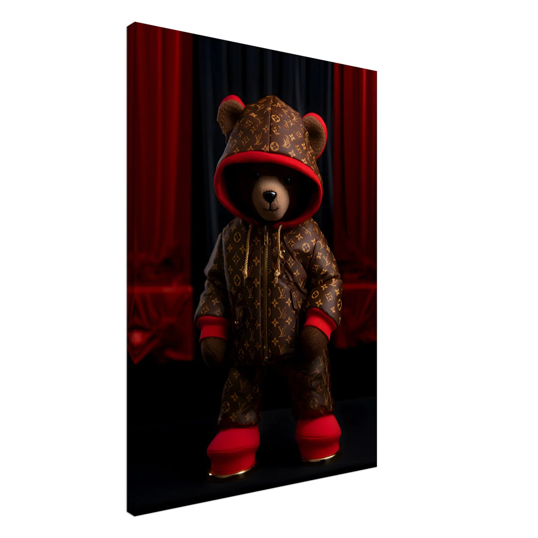 LV in red