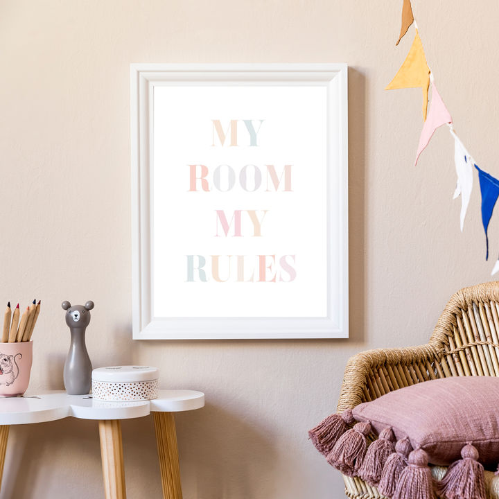 My Room My Rules Poster