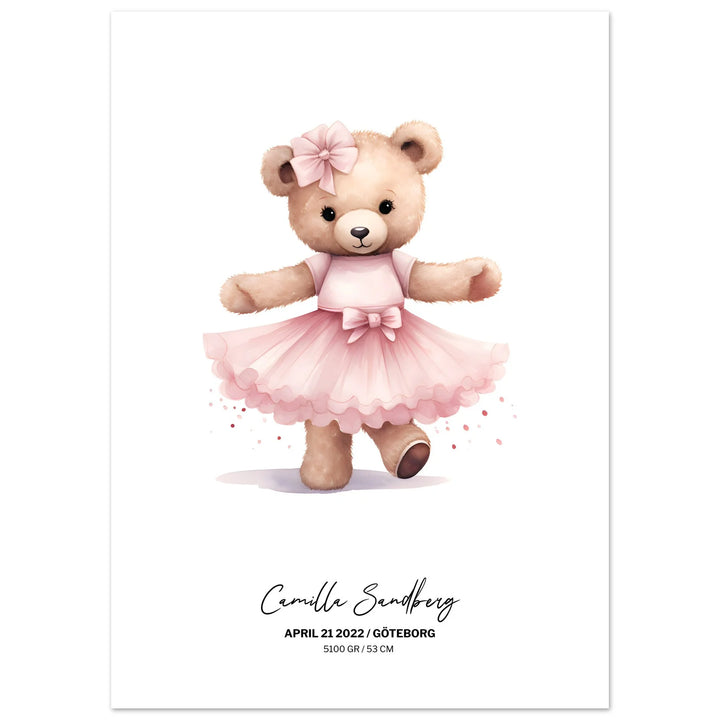 DANCING TEDDY STAFF POSTER